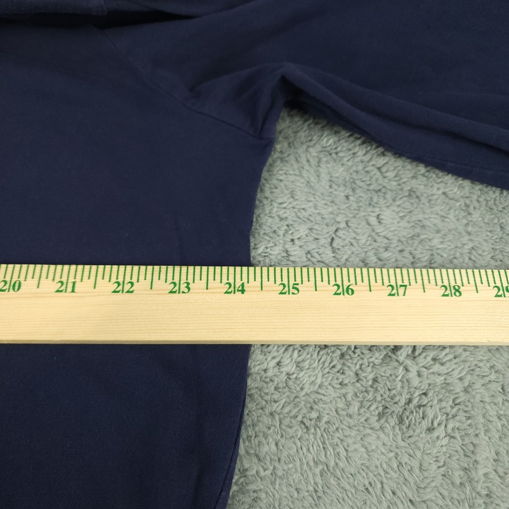 Polo Ralph Lauren Hoodie Mens XL Navy Polo Sport Bear Lightweight Hooded T-Shirt - Picture 6 of 9